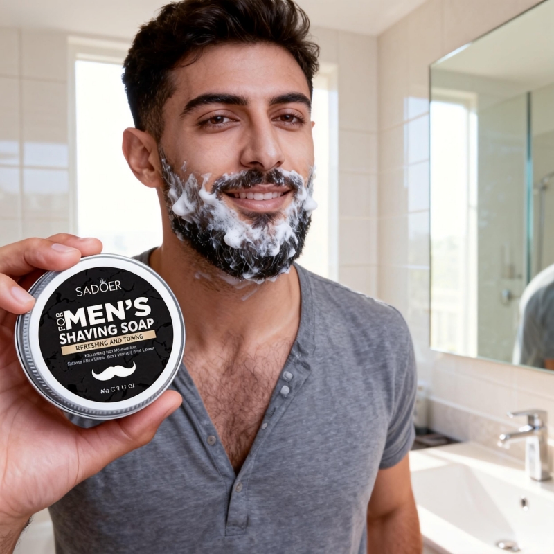60g Men's Shaving Soap Contain - Electric Razor 评论和价格