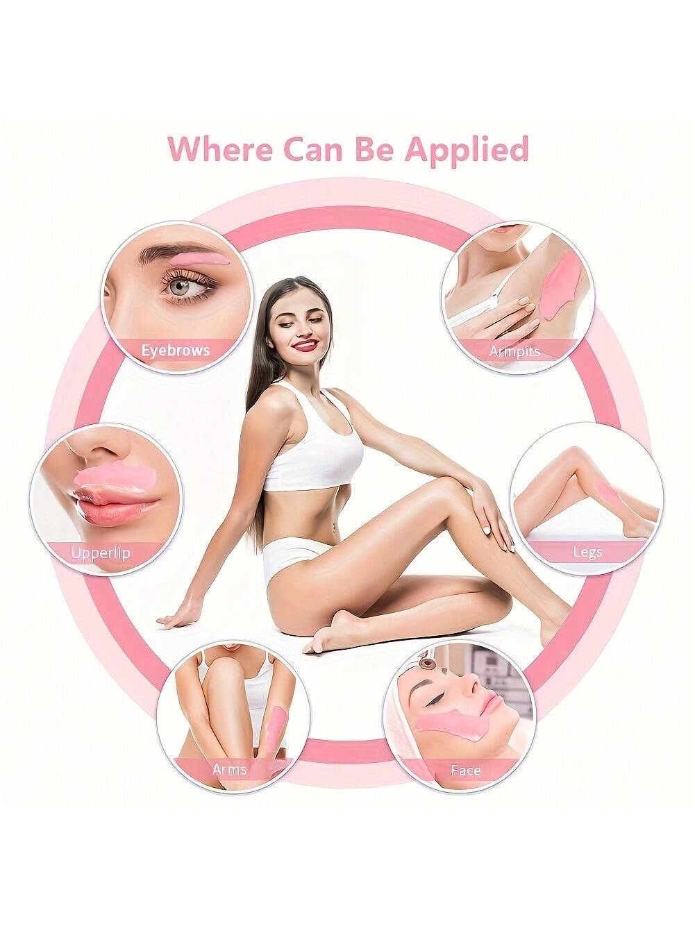 Waxing Kit Hair Removal Women  - Nose Trimmer 评论和价格