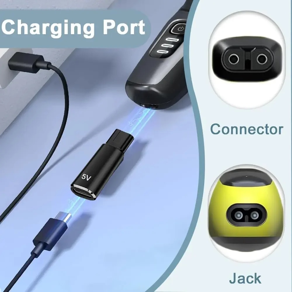 5V Shaver Charger USB Adapter  - Beard Trimmer 评论和价格